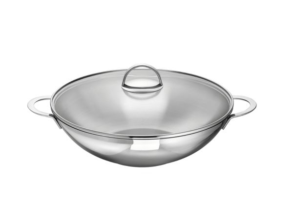 Wok Schulte-Ufer - Wave - 32 cm avec couvercle - 5.0 L