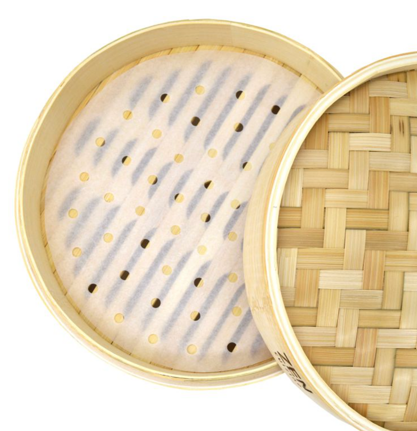 Doubleur en papier parchemin pour panier à étuver en bamboo SKU 639363CDU