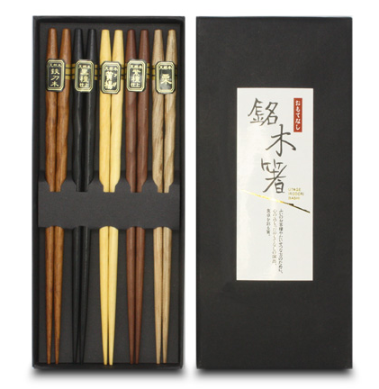 Ensemble de 5 paires de baguettes