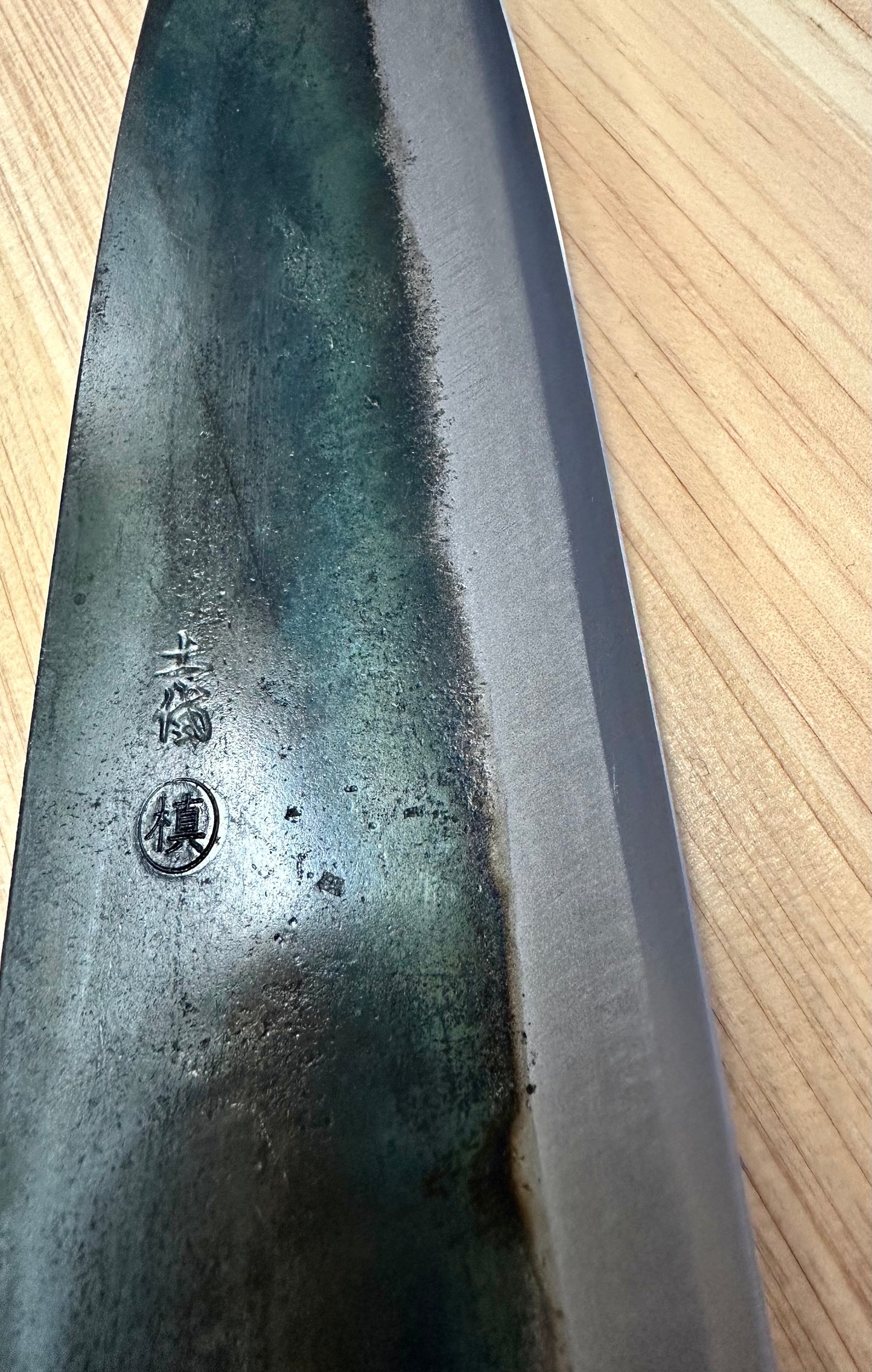 Gyuto Shirogami Kurouchi Tosa 210mm