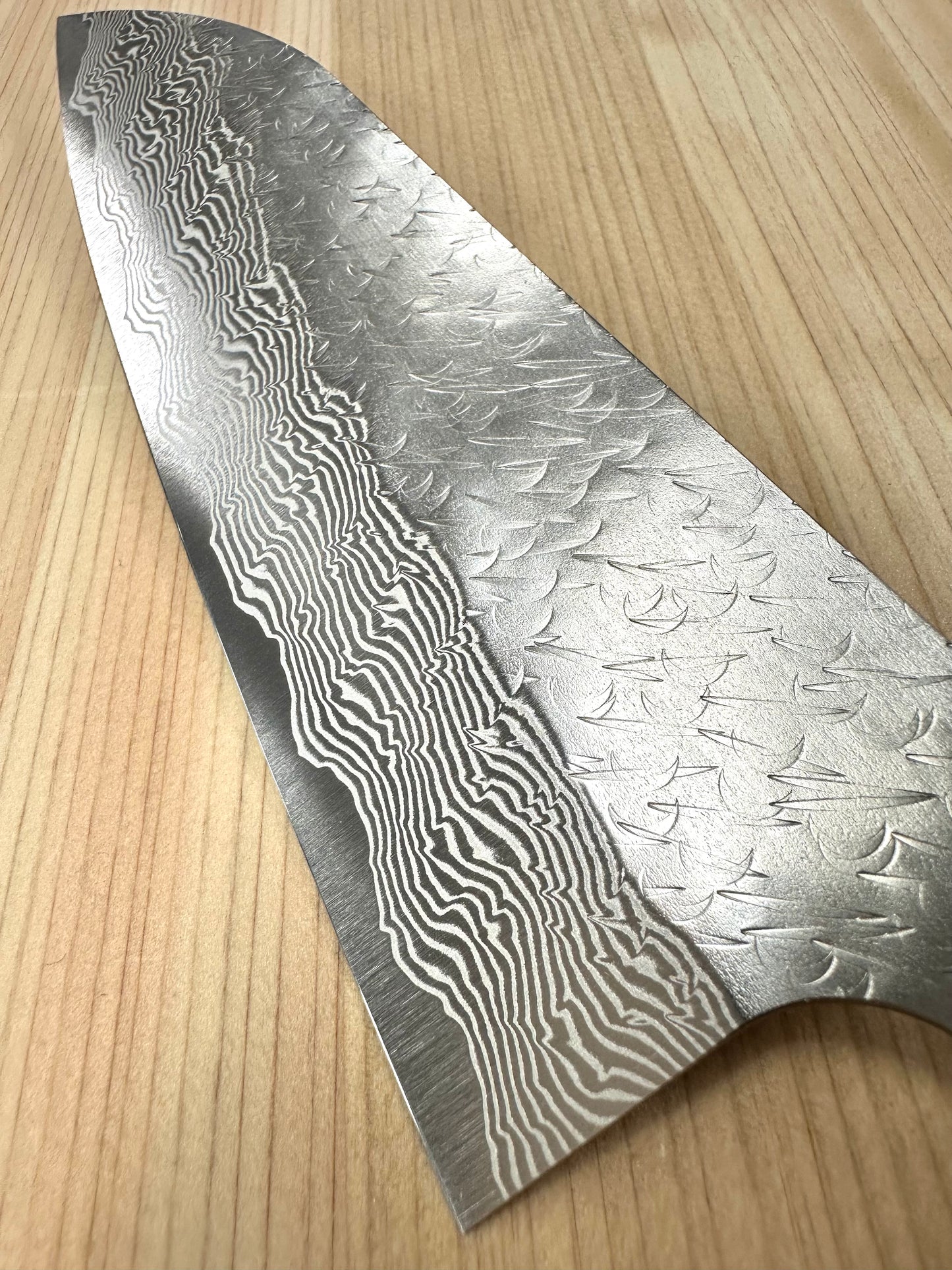Santoku SG STRIX Nigara Hamono 165mm