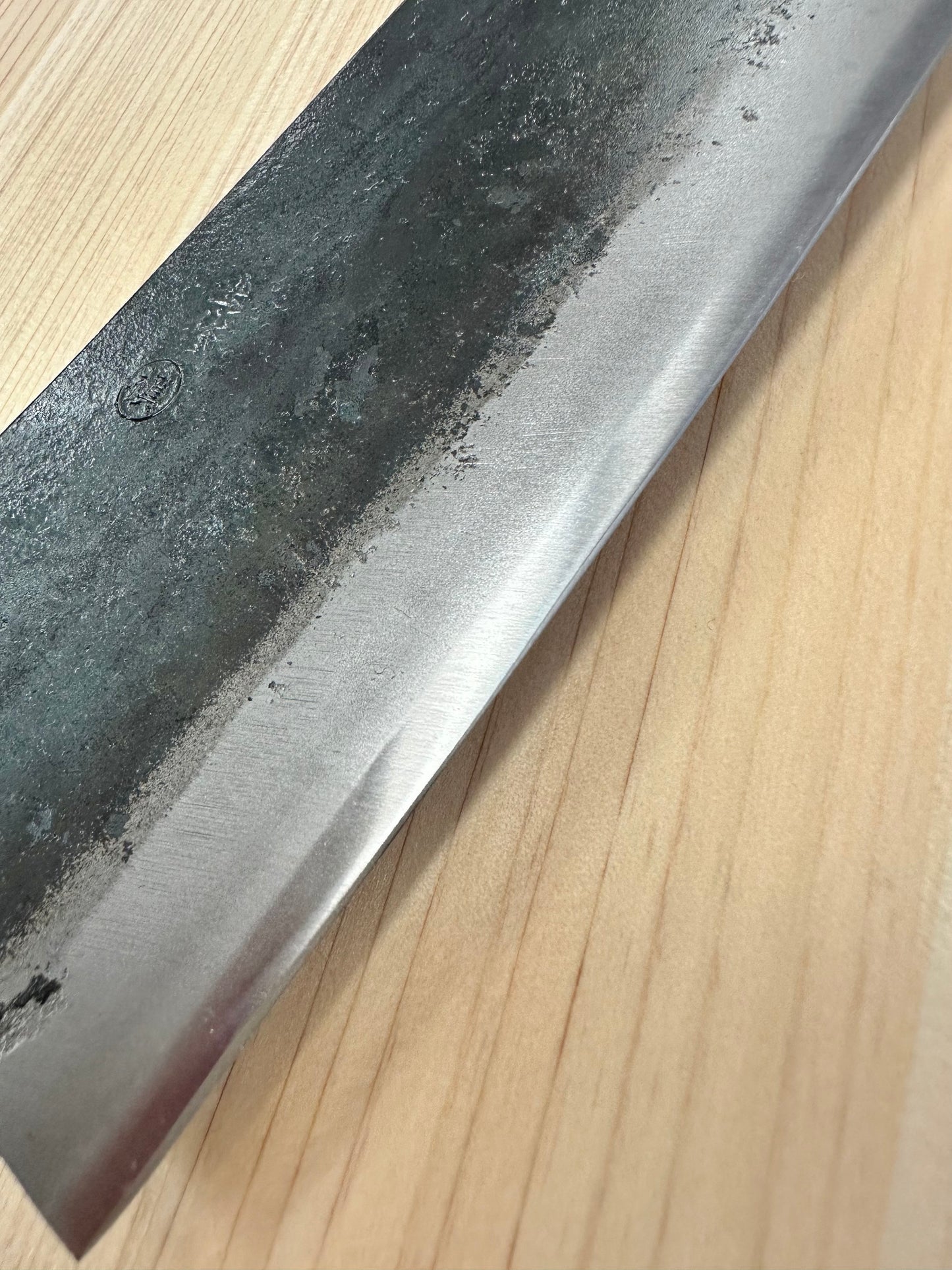 Nakiri Kurouchi Shirogami #1 Tosa 165mm