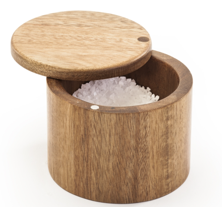 Main de sel en bois d'Acacia
