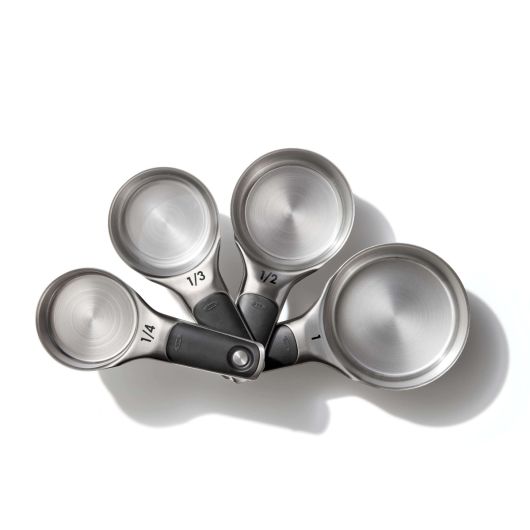 Jeu de 4 tasses à mesurer en acier inoxydable Oxo SKU 11132000gg
