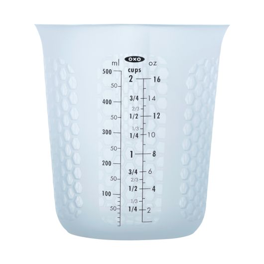 Verre doseur Presser-Verser en silicone Oxo