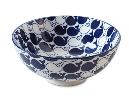 Bol à ramen Baleine Bleue SKU j028wh