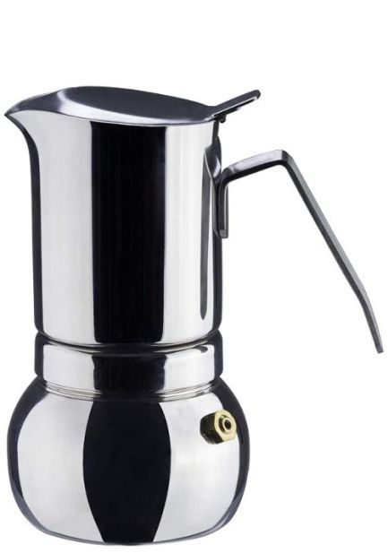 Cafetière Vesress 4 tasses inox VEV Vigano SKU 0494