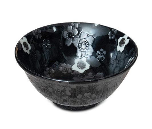 Bol à ramen en porcelaine Hanakotoba