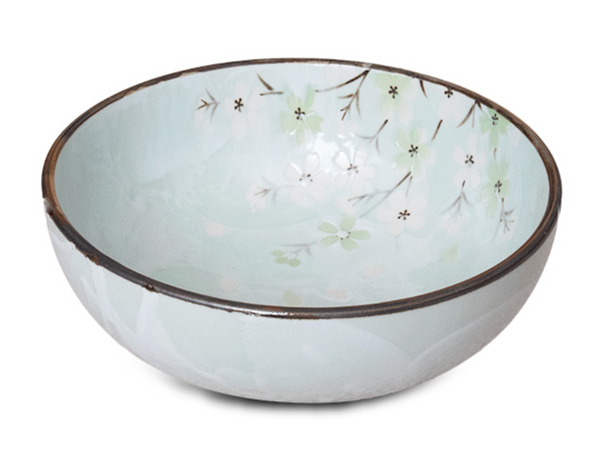 Bol en porcelaine japonaise Cosmos Vert