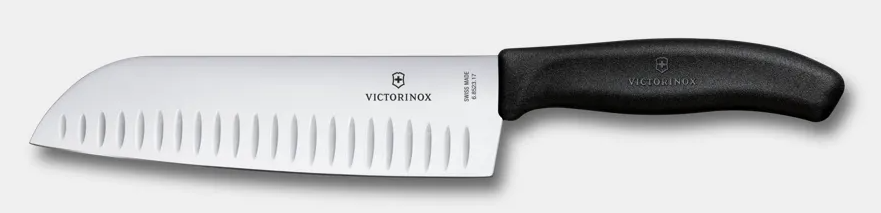 Couteau Santoku avec lame alvéolée de Victorinox SKU 6.8523.17-x4