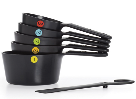 Ensemble de tasses à mesurer avec grattoir Oxo SKU 11121701G