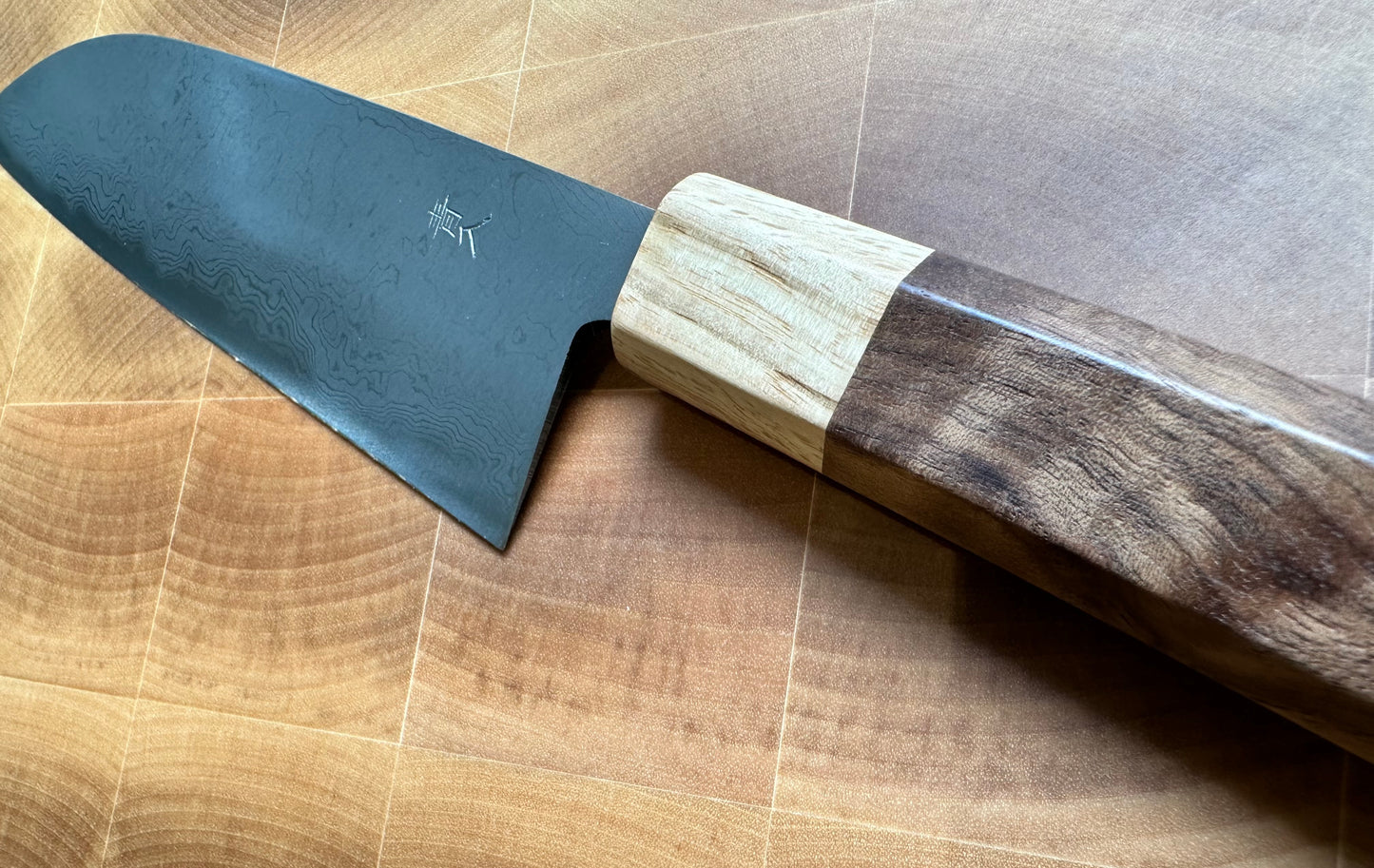 Santoku Aogami #2 Mikagi 165mm