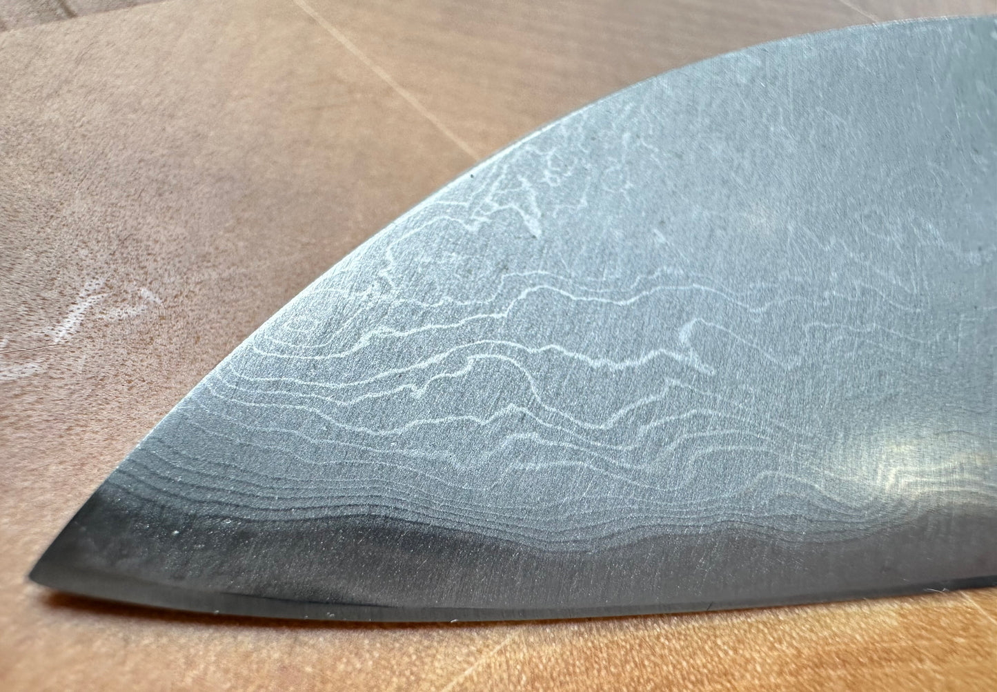 Santoku Aogami #2 Mikagi 165mm