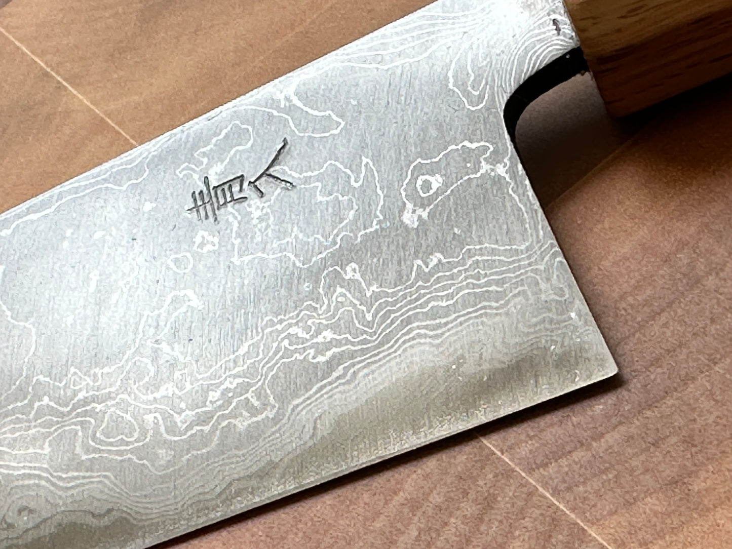 Santoku Aogami #2 Mikagi 165mm