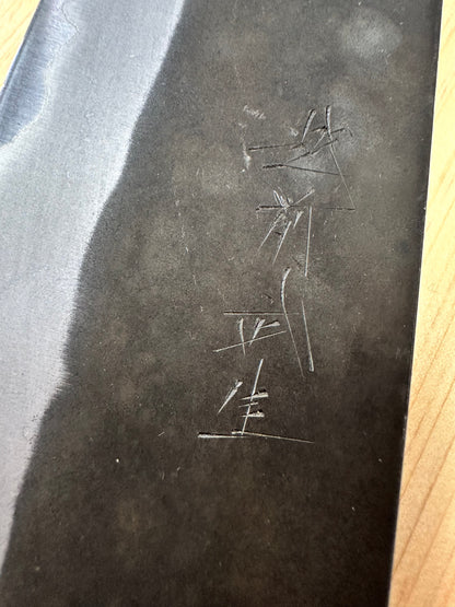 Bunka Aogami Super Shiro Kamo 180mm