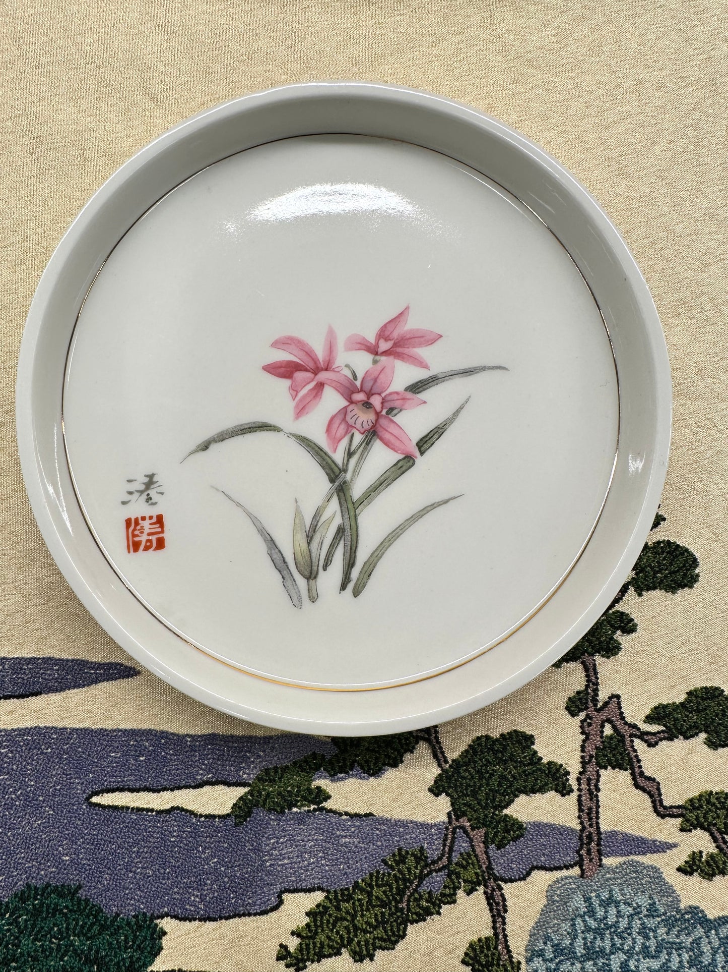 Assiettes japonaises Kozangama