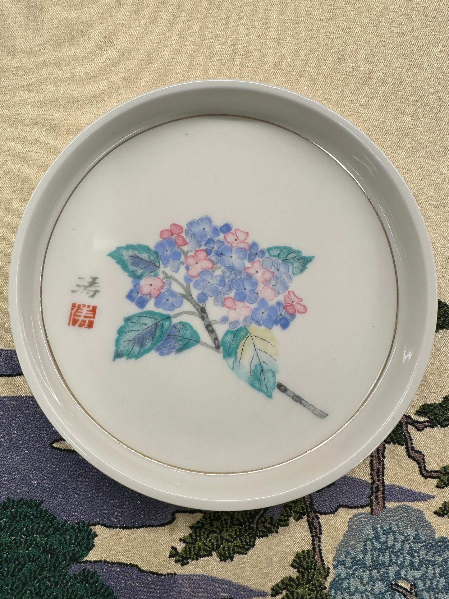 Assiettes japonaises Kozangama