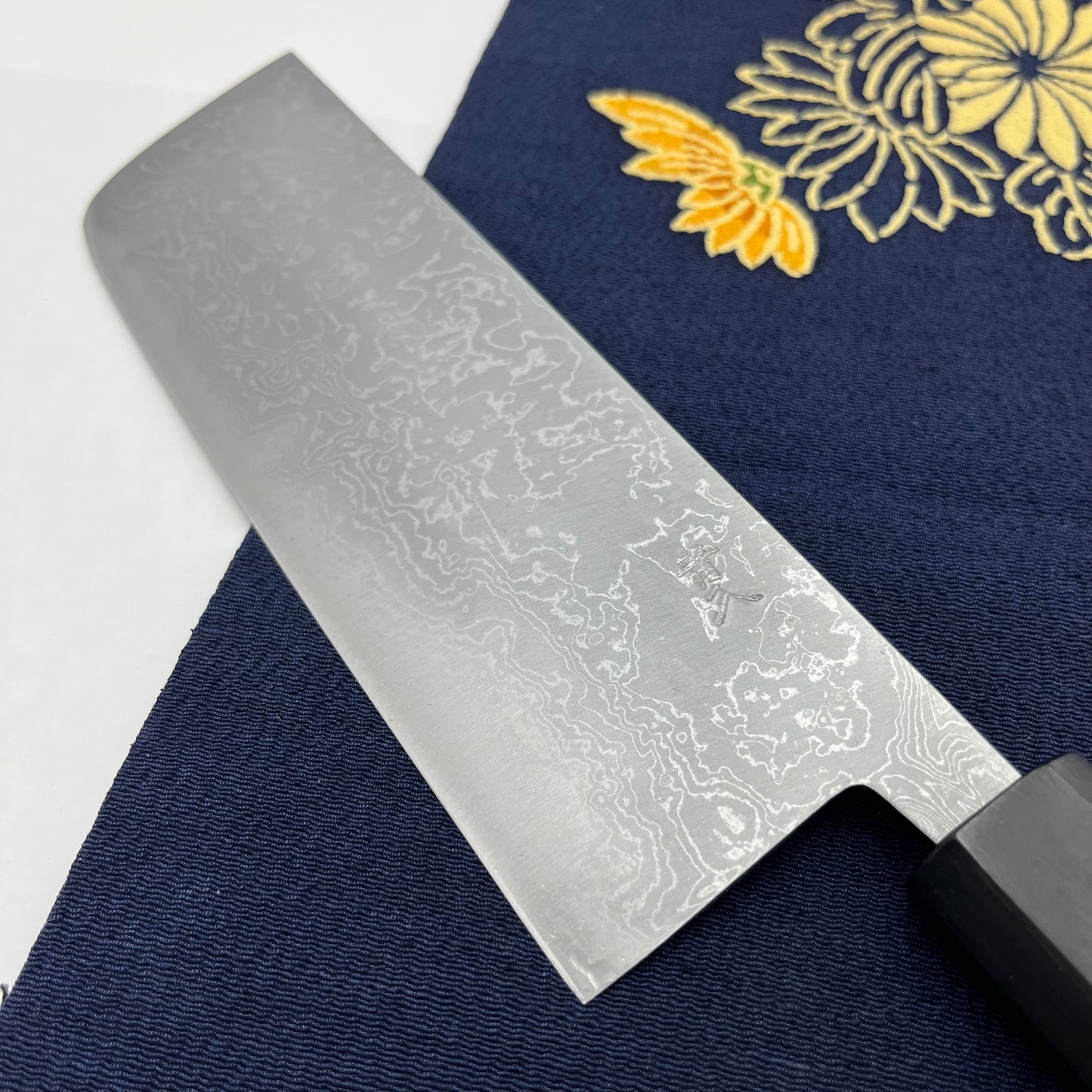 Nakiri Aogami #2 Damascus Mikagi 165mm