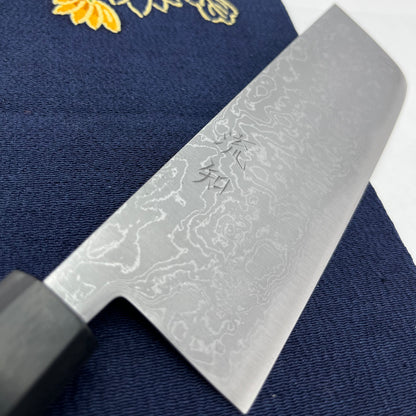 Nakiri Aogami #2 Damascus Mikagi 165mm