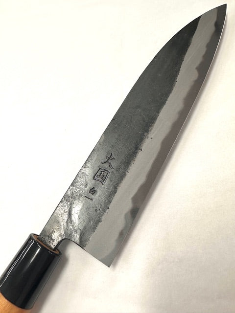 Gyuto Shirogami Hinokuni Kurouchi 210mm