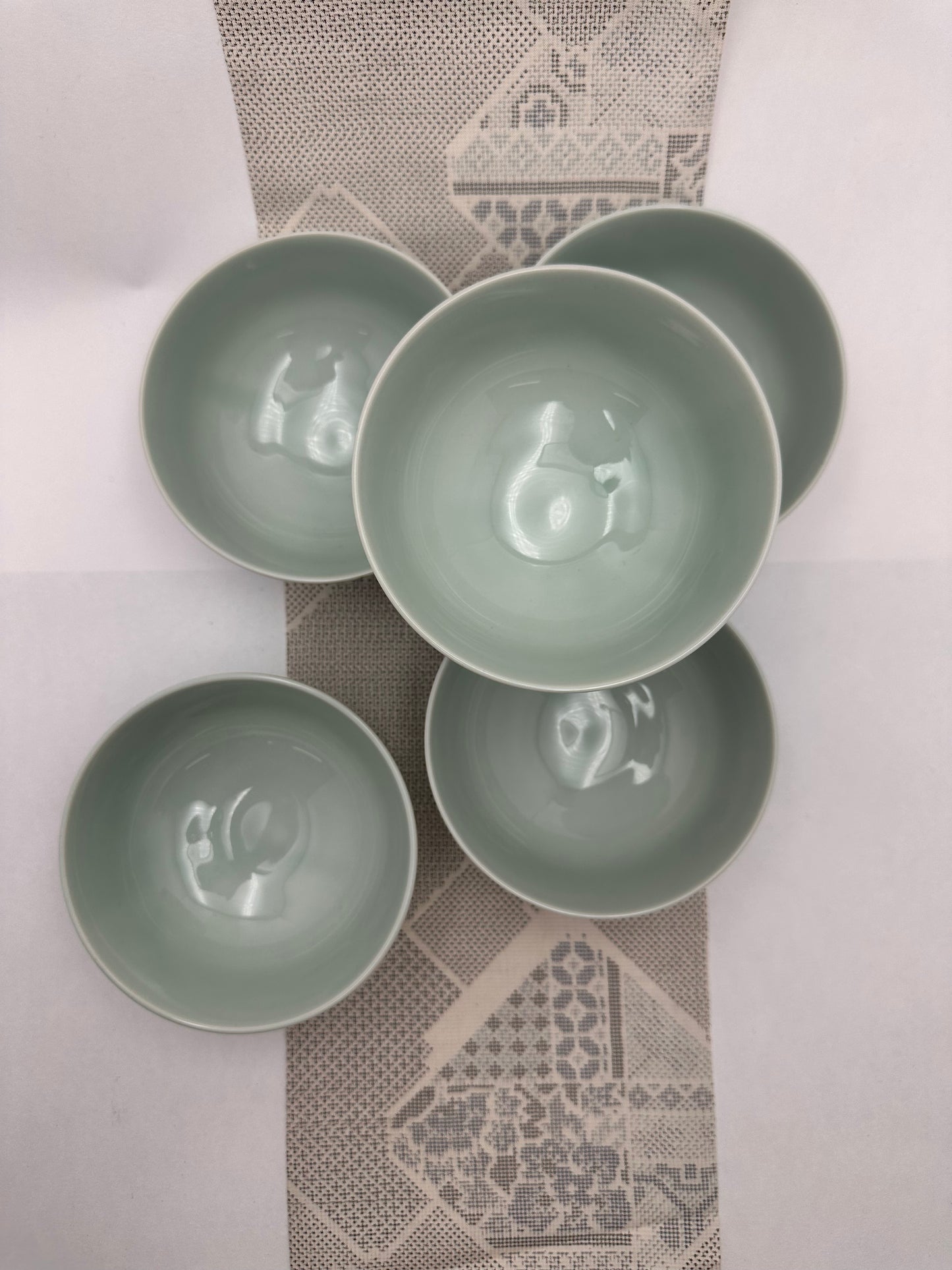 Ensemble de 5 bols à riz Japonais