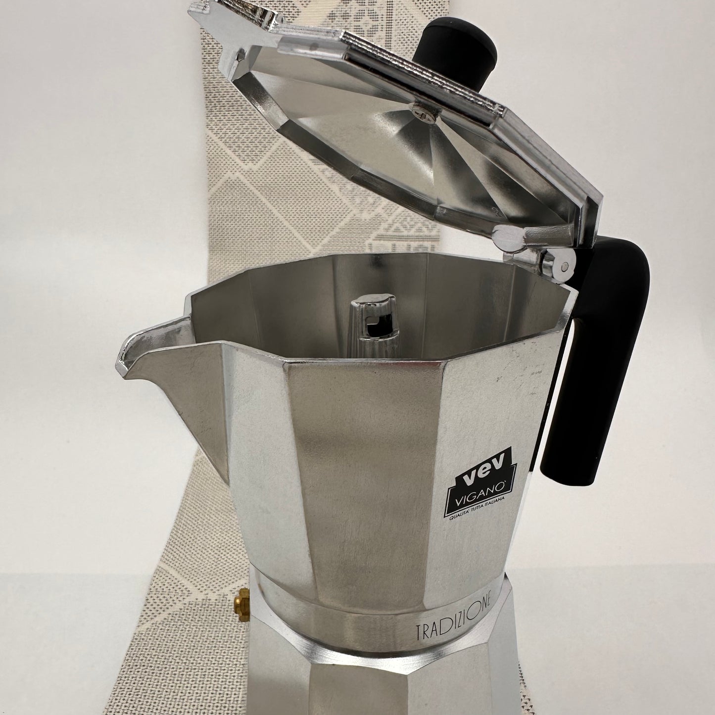Cafetière à pression aluminium 12 tasses VEV