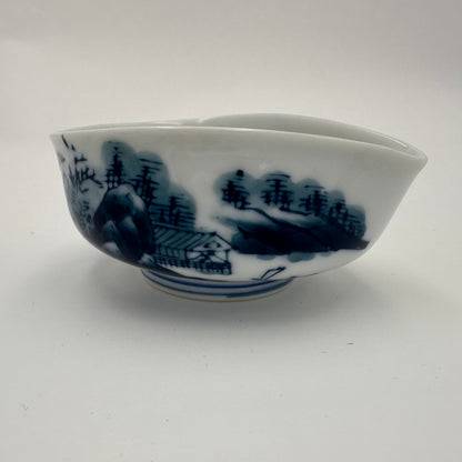 Pichet à sauce et vinaigrette Arita en porcelaine