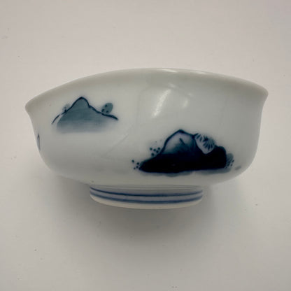 Pichet à sauce et vinaigrette Arita en porcelaine