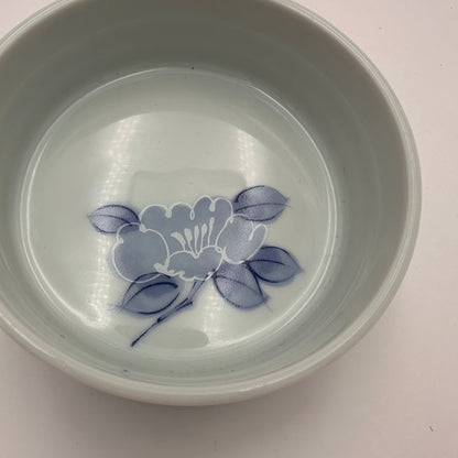 Pot à cornichons vintage en porcelaine