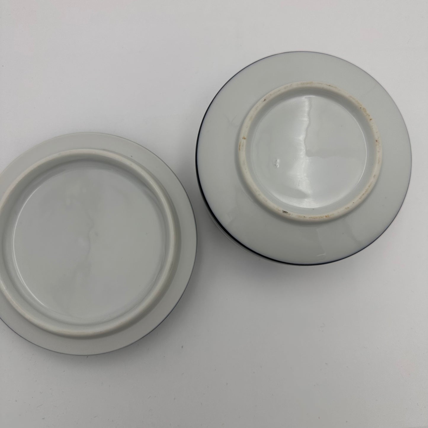 Pot à cornichons en porcelaine japonaise avec couvercle