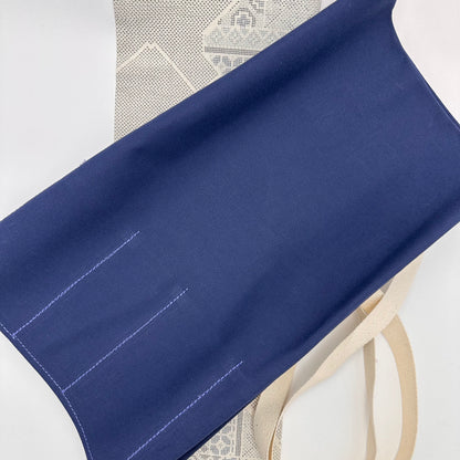 Gaine en coton pour couteaux Navy