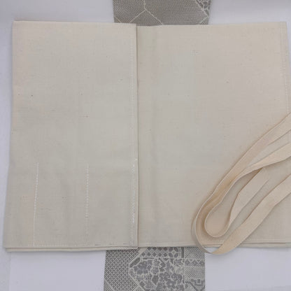 Gaine en coton pour couteaux Écru