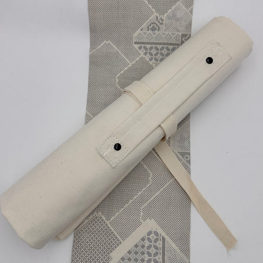 Gaine en coton pour couteaux Écru