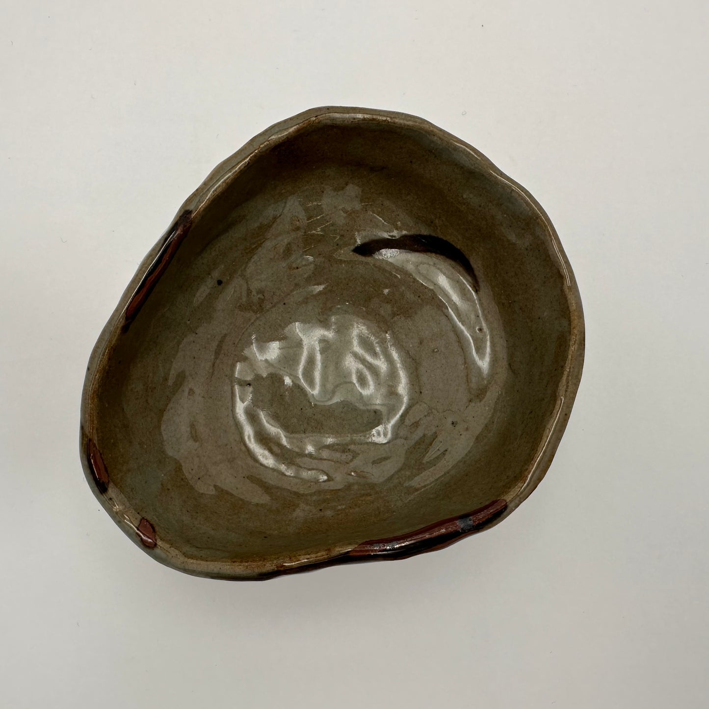 Petit bol Katakuchi en céramique japonaise Shigaraki Ware