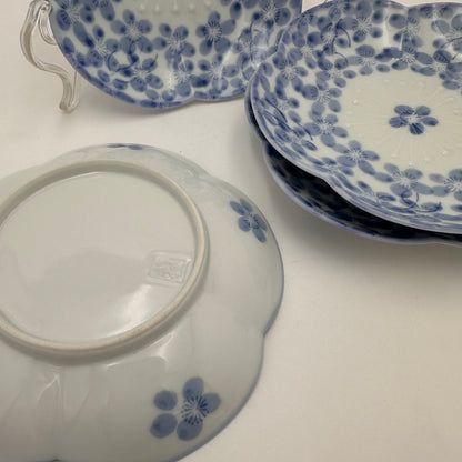 Ensemble de 4 petites assiettes Kiyomizu Ware Kozara