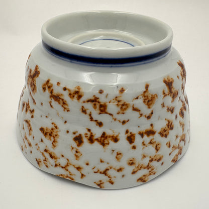Ensemble de bols en porcelaine Japonaise Kobachi Floral Ayame Iris