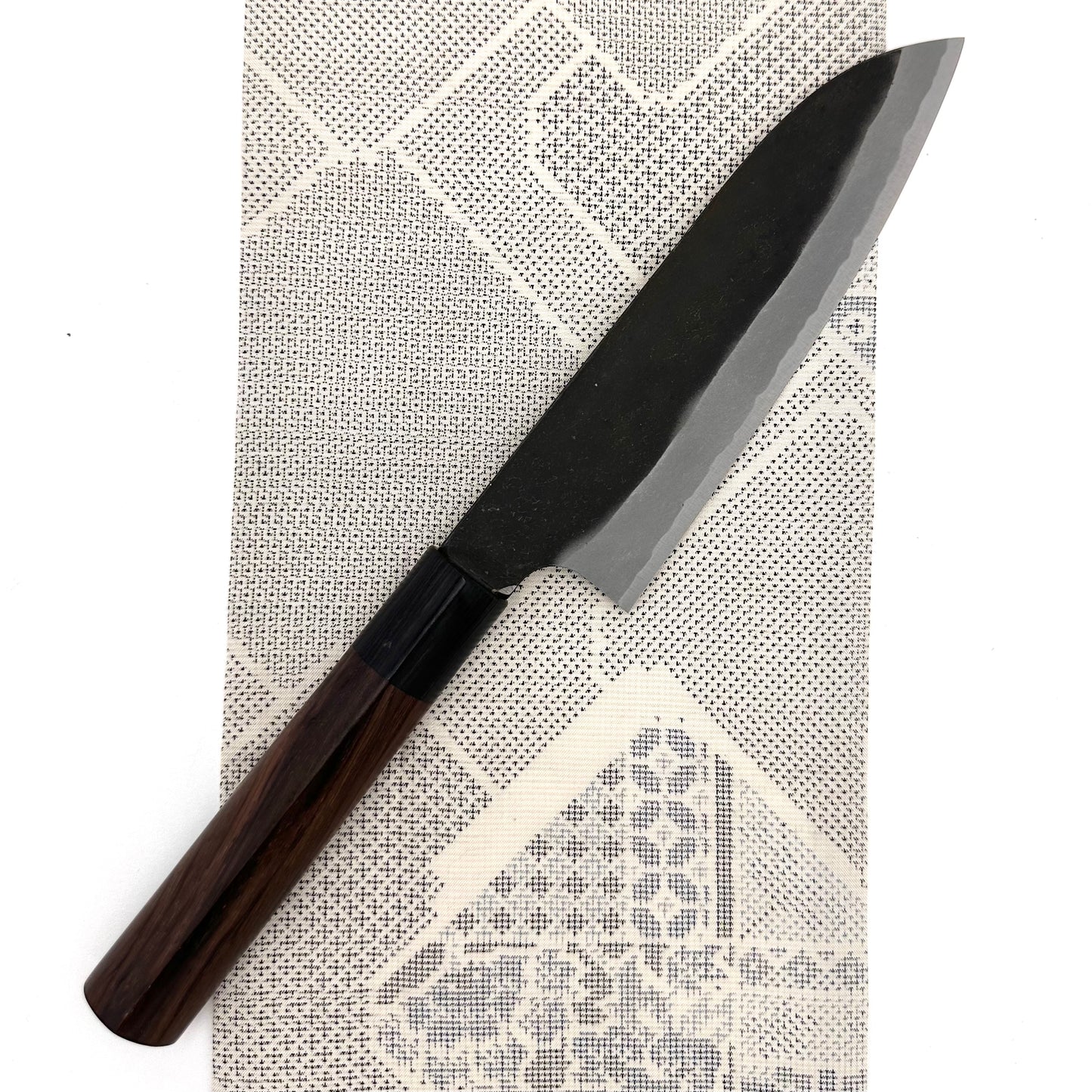 Santoku Aogami #2 Shiro Kamo 180mm