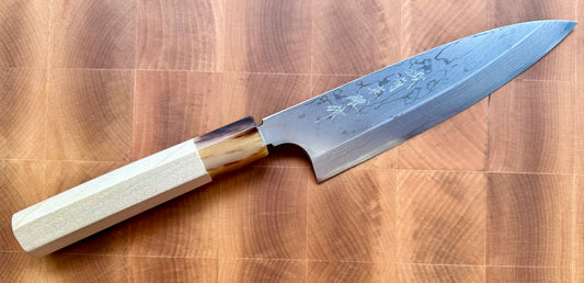 Funayuki Damas Shirogami #2 Kitaoka 180mm