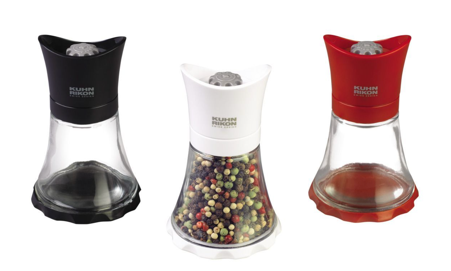 Moulin en céramique pour poivre sel épices Rouge ou Noire SKU 20425