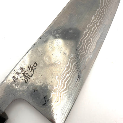 Nakiri 440C Damascus 165mm