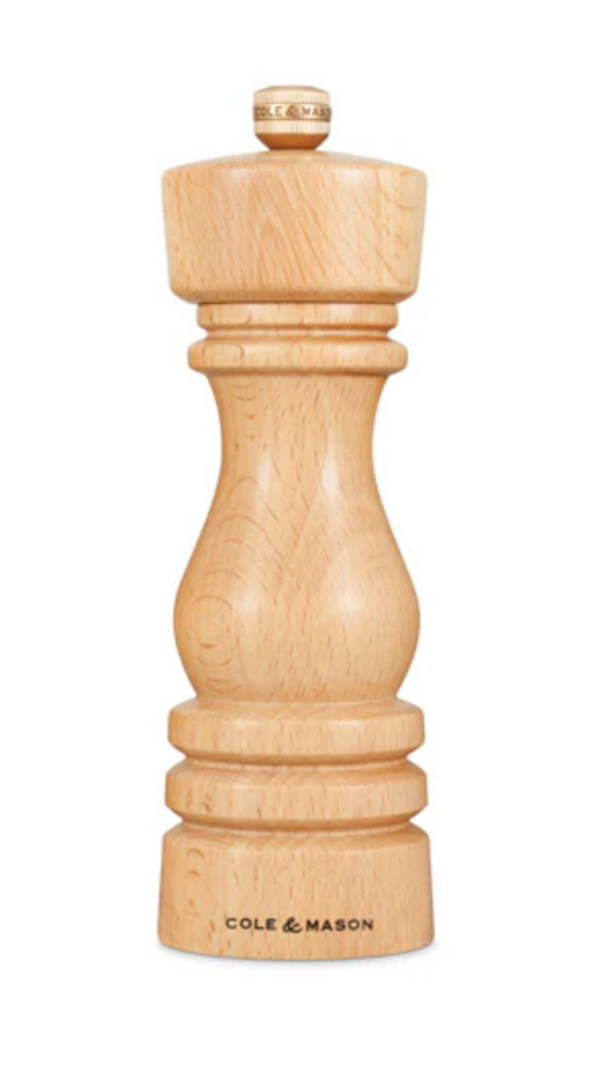 Poivrière en bois de Hêtre 180mm Cole & Mason SKU H233007