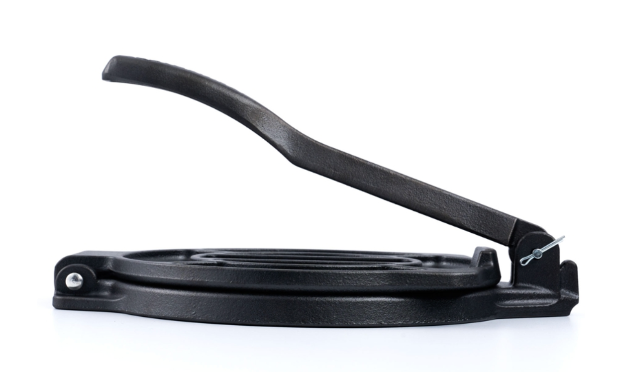 Presse-tortilla de 20 cm en fonte Victoria SKU 6236997BK