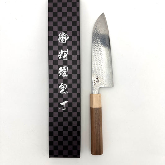 Santoku Ginsan Rope 165mm