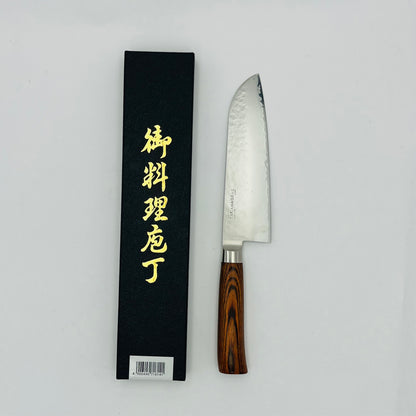 Santoku VG5 San Tsubame Tamahagane 180mm