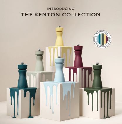 Moulin à sel et à poivre Cole & Mason couleur Bleu Sel