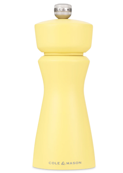 Moulin à sel et à poivre Cole & Mason couleur Jaune