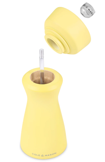 Moulin à sel et à poivre Cole & Mason couleur Jaune