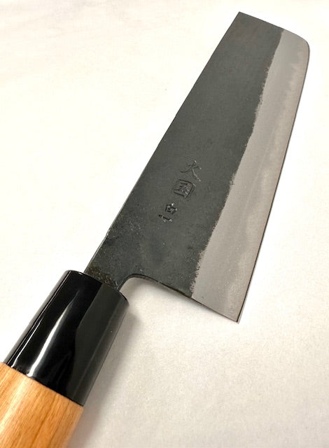 Nakiri Shirogami Hinokuni Kurouchi 180mm